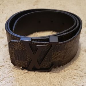 LV monogram belt
